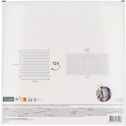 Holografisch Deurgordijn 30cm 12st van Folat koop je bij Partywinkel