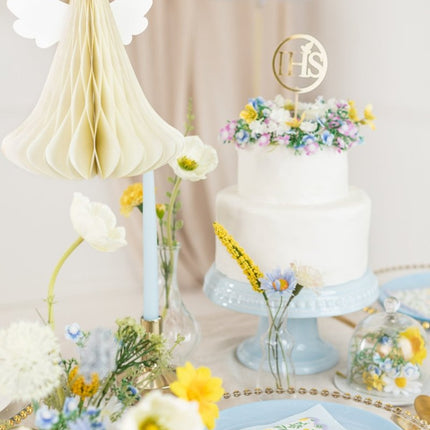 Honeycomb Engel 15cm van Partydeco koop je bij Partywinkel