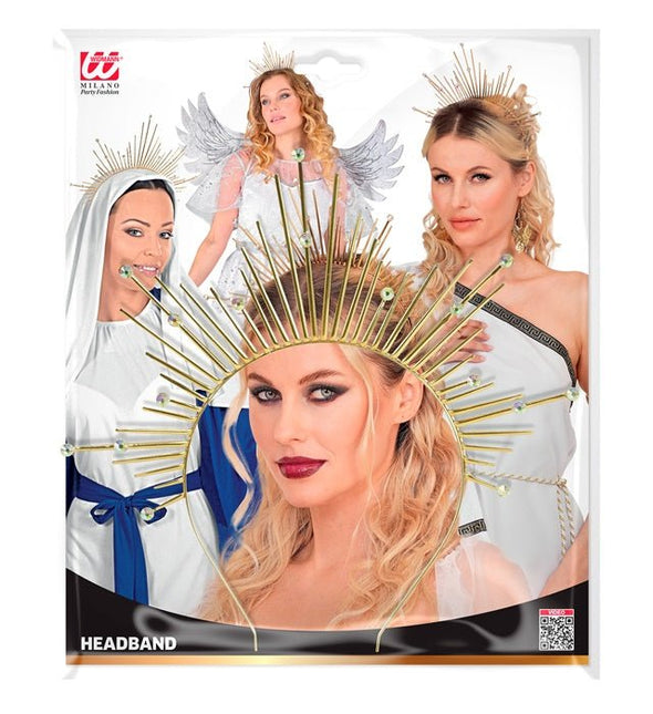 HOOFDBAND HALO GOUD van Widmann koop je bij Partywinkel