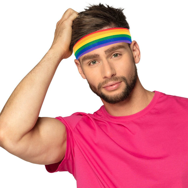 Hoofdband Regenboog van Boland koop je bij Partywinkel