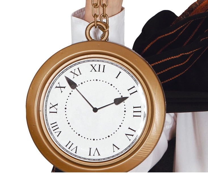 Horloge En Ketting 20cm van Fiestas Guirca koop je bij Partywinkel