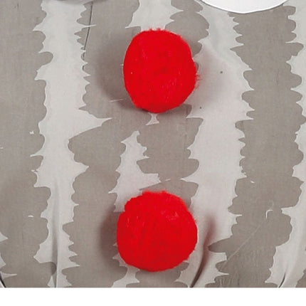 Horror Clown Halloween Kostuum Dames Grijs van Fiestas Guirca koop je bij Partywinkel