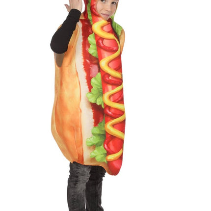 Hotdog Kostuum Kind Hotdog van Wilbers & Wilbers koop je bij Partywinkel