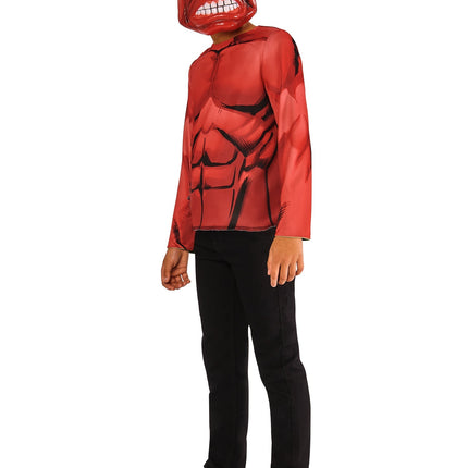 Hulk Camisa Reversible y Máscaras Niño