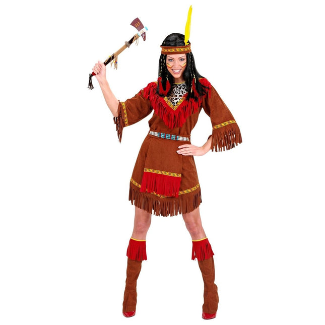 Indiaanse Jurk Dames 5 delig van Widmann koop je bij Partywinkel