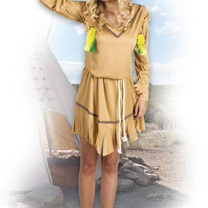 Indianen Jurkje Veren M van Boland koop je bij Partywinkel