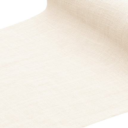 Mantel de algodón marfil 2,4 m