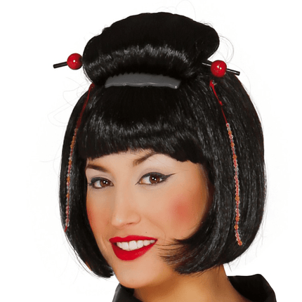 Japanse Pruik van Fiestas Guirca koop je bij Partywinkel