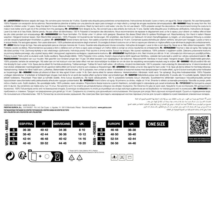 Jaren '80 Rok Neon Geel van Fiestas Guirca koop je bij Partywinkel