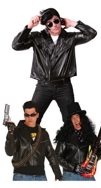 Jas Heren Biker van Fiestas Guirca koop je bij Partywinkel