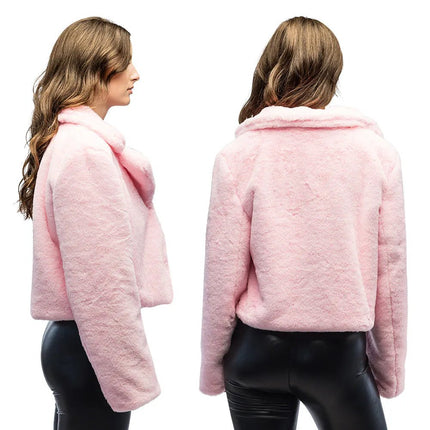 Jasje Fluffy rave lichtroze (M/L) van Boland koop je bij Partywinkel