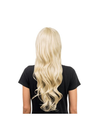 Peluca Jenna rubia de 55 cm