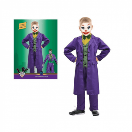 Joker Kostuum Paars Groen Kind van Ciao International koop je bij Partywinkel
