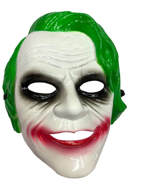 Joker Masker Groen van Partychimp koop je bij Partywinkel