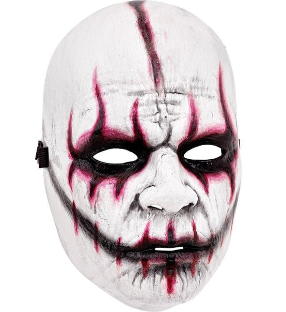 Joker Masker Wit Evil van Widmann koop je bij Partywinkel