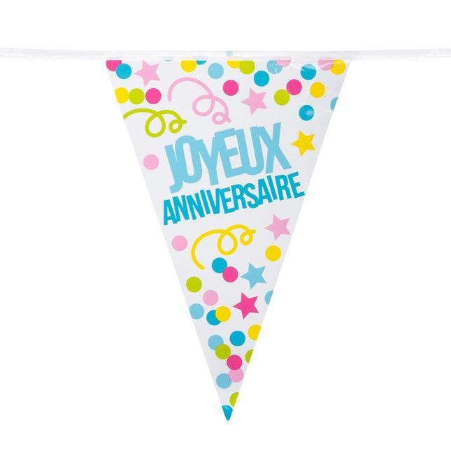 Joyeux Anniversaire Slingers 6m van Boland koop je bij Partywinkel