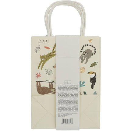 Jungle Dieren Uitdeelzakjes Zoo Party 6st van Folat koop je bij Partywinkel
