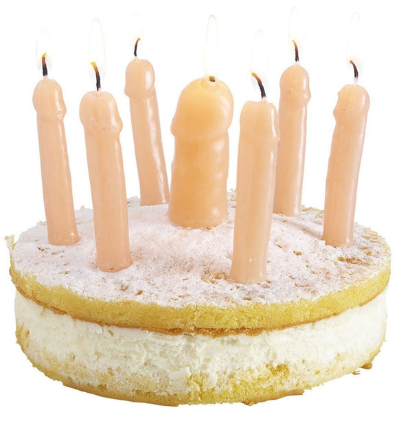 Kaarsen Piemel 6st van Widmann koop je bij Partywinkel