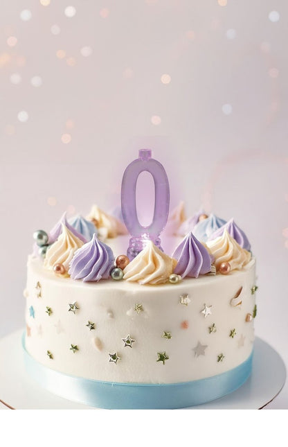 Kaarsenhouder 0 Jaar Led 13cm van Fiestas Guirca koop je bij Partywinkel