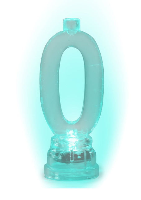 Kaarsenhouder 0 Jaar Led 13cm van Fiestas Guirca koop je bij Partywinkel