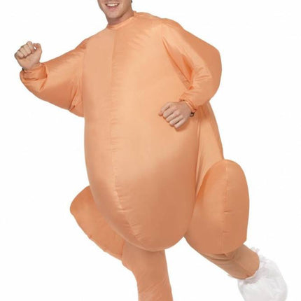 Kalkoen Pak Opblaasbaar M/L van Smiffys koop je bij Partywinkel