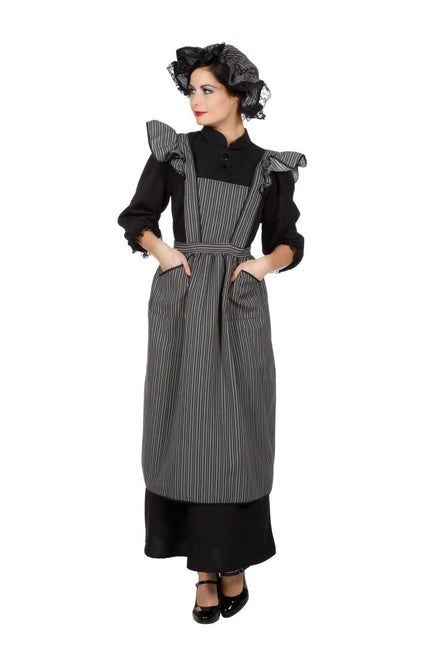 Kamermeisje Kostuum Grijs van Wilbers & Wilbers koop je bij Partywinkel