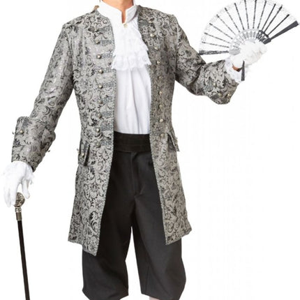 Kanten Waaier – Zwart van Orlob koop je bij Partywinkel