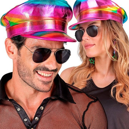 Kapiteinspet regenboog van Widmann koop je bij Partywinkel