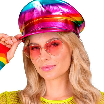 Kapiteinspet regenboog van Widmann koop je bij Partywinkel