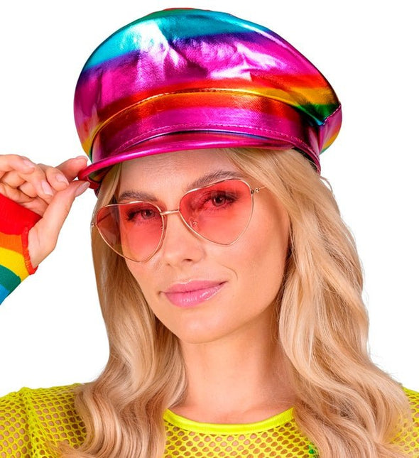 Kapiteinspet regenboog van Widmann koop je bij Partywinkel