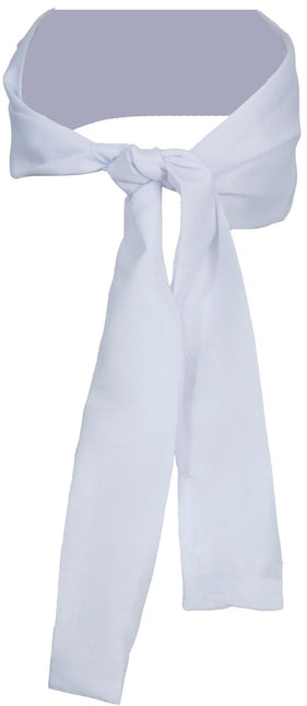 Karate Hoofdband Wit Rood van Fiestas Guirca koop je bij Partywinkel