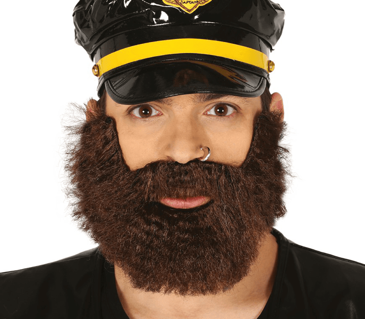 Kastanjebaard van Fiestas Guirca koop je bij Partywinkel