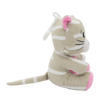 Kat Ballon Gewicht 2 - In - 1 Knuffel 11cm van Riethmueller koop je bij Partywinkel