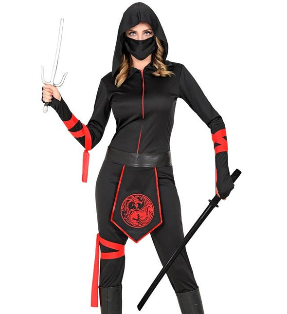 KATANA NINJA HOUT ZWART 100 CM van Widmann koop je bij Partywinkel