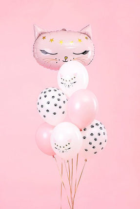 Katten Ballonnen 30cm 6st van Partydeco koop je bij Partywinkel