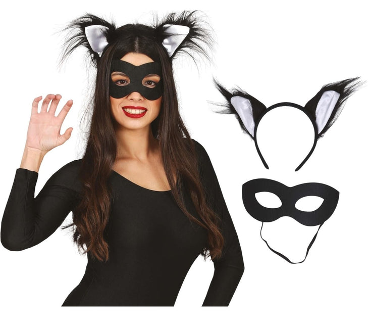 Kattenset 3 delig van Fiestas Guirca koop je bij Partywinkel