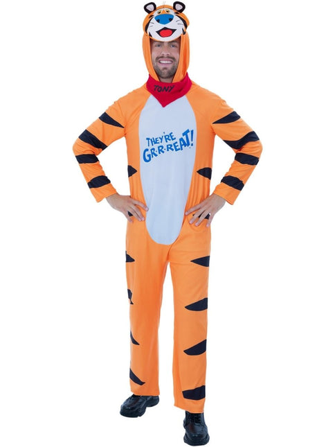 Kelloggs™ Tony The Tiger™ Kostuum Heren van Smiffys koop je bij Partywinkel