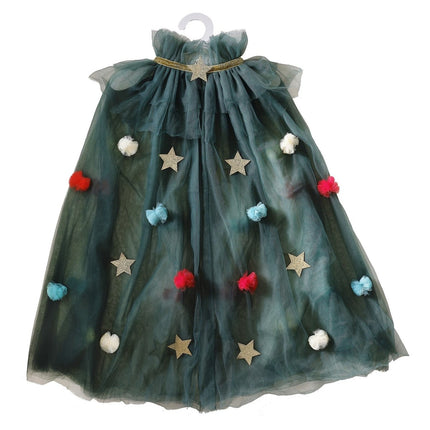 Kerst Cape Groen van Ginger Ray koop je bij Partywinkel