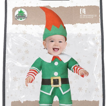 Kerst Elfje Pak Baby Deluxe van Fiestas Guirca koop je bij Partywinkel