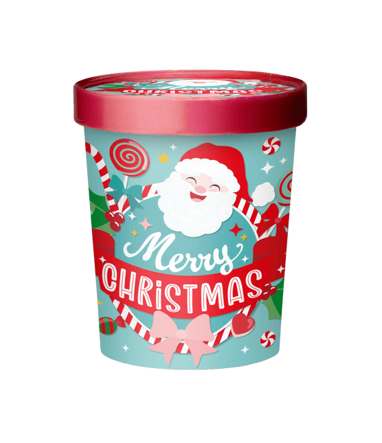 Kerst Snoepbakje Merry Christmas 12cm - Partywinkel - 8716764244988