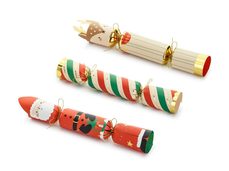 Kerst Uitdeelbox 32cm 3st van Partydeco koop je bij Partywinkel