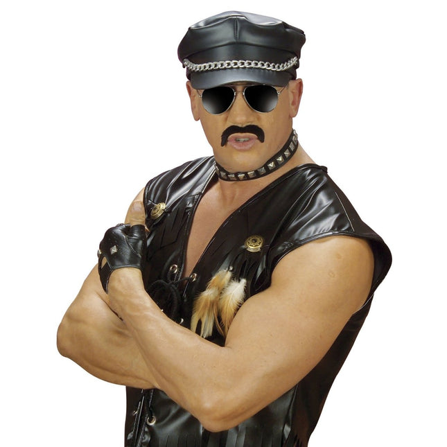 Ketting Choker Met Spikes van Widmann koop je bij Partywinkel