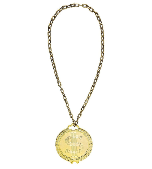 Ketting Hiphop Dollar van Widmann koop je bij Partywinkel