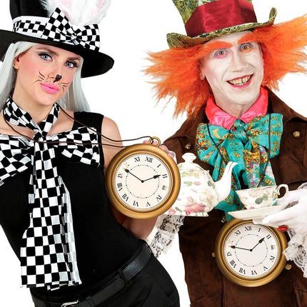 Ketting Met Grote Klok 20 cm van Widmann koop je bij Partywinkel