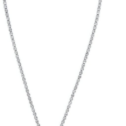 Ketting Zilver Blauw Hart van Fiestas Guirca koop je bij Partywinkel