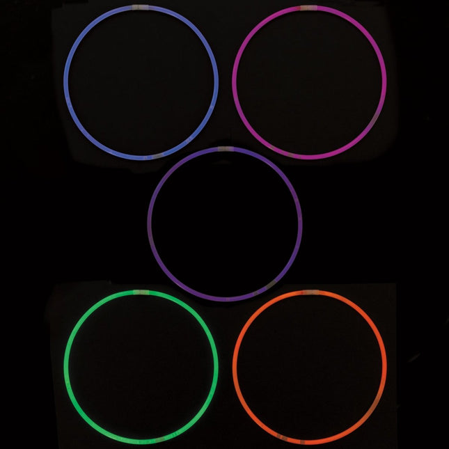 Kettingen Glow In The Dark 10st van Unique koop je bij Partywinkel