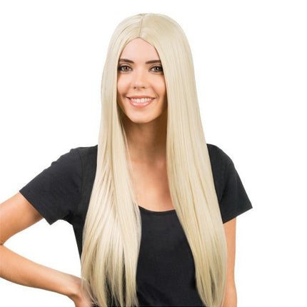 Keyla Pruik Blond 73cm van CHAKS koop je bij Partywinkel