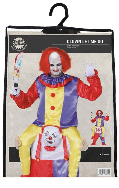 Killer Clown Carry me kostuum Heren van Fiestas Guirca koop je bij Partywinkel