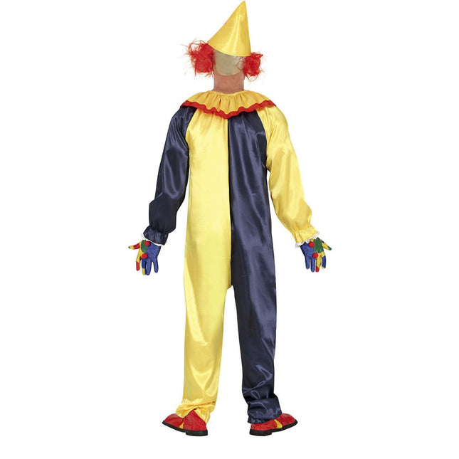 Killer Clown Halloween Kostuum Heren Geel van Fiestas Guirca koop je bij Partywinkel