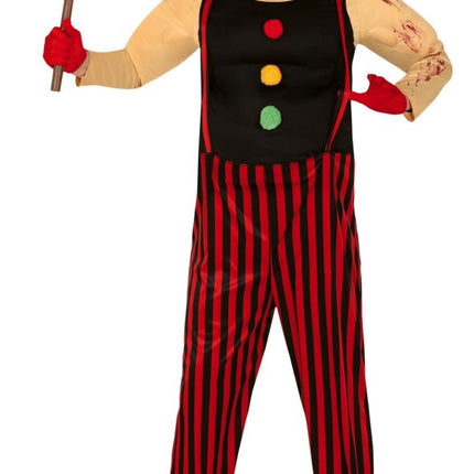 Killer clown Halloween Kostuum Heren Rood van Fiestas Guirca koop je bij Partywinkel